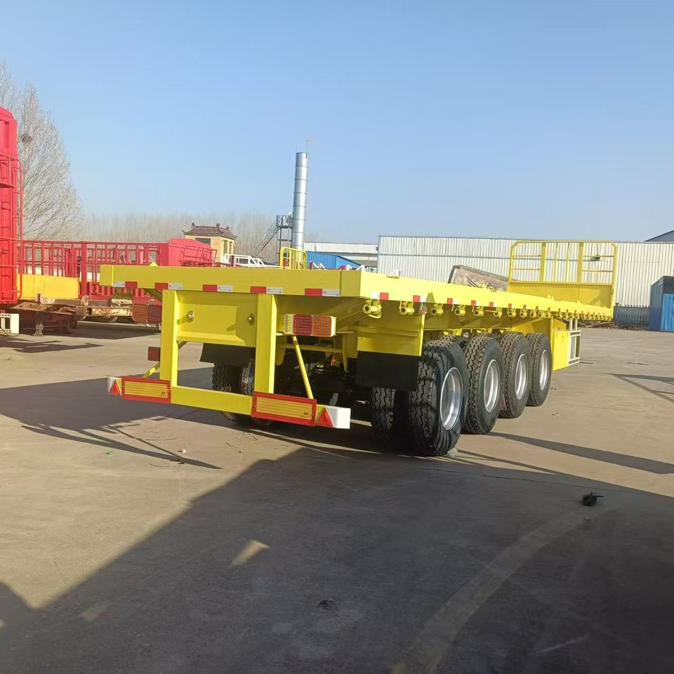 Flatbed trailer - Semi-trailer: picture 1 Flatbed trailer - Semi-trailer: picture 1