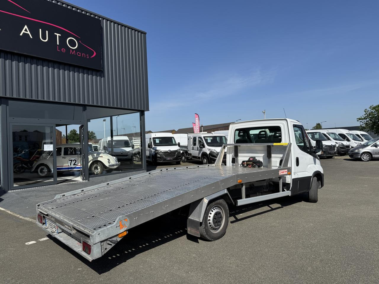 Tow truck IVECO Daily 35 S 16H3.0 (Quad-Leaf)  PORTE VOITURE: picture 7