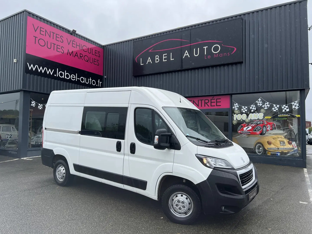 Peugeot Boxer L2H2 3.5 120CH BLUEHDI S&S CABINE APPROFONDIE PACK ASPHALT CONNECT - Combi van: picture 3 Peugeot Boxer L2H2 3.5 120CH BLUEHDI S&S CABINE APPROFONDIE PACK ASPHALT CONNECT - Combi van: picture 3