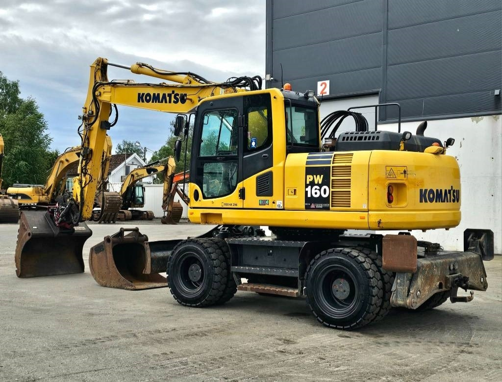 Komatsu pw 160 -8 - Wheel excavator: picture 3 Komatsu pw 160 -8 - Wheel excavator: picture 3