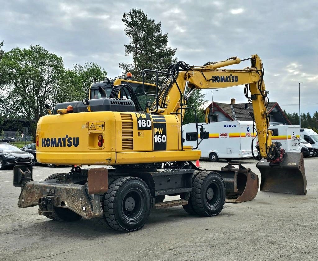 Komatsu pw 160 -8 - Wheel excavator: picture 5 Komatsu pw 160 -8 - Wheel excavator: picture 5