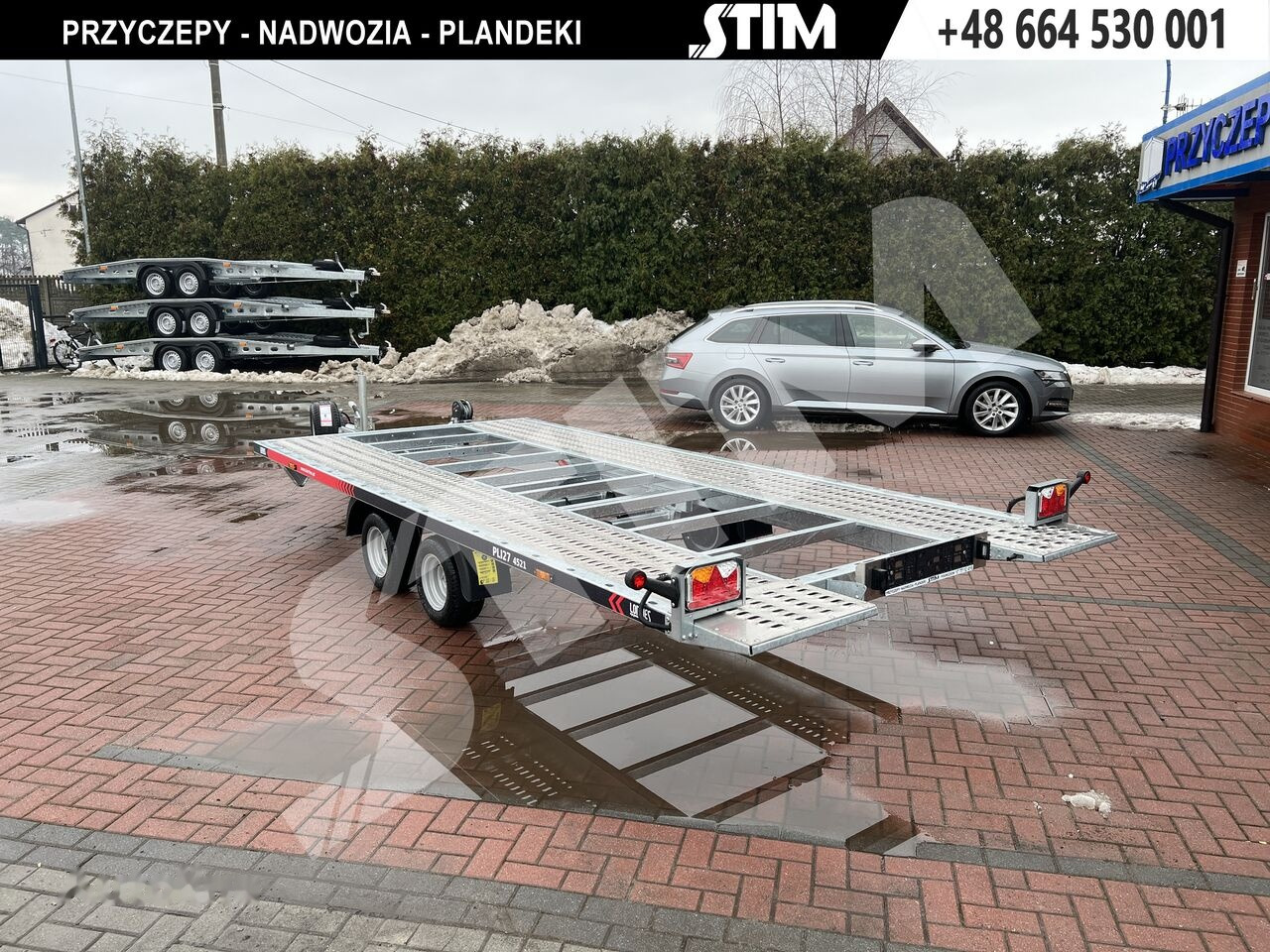 New Autotransporter trailer Lorries PLi27-4521: picture 8
