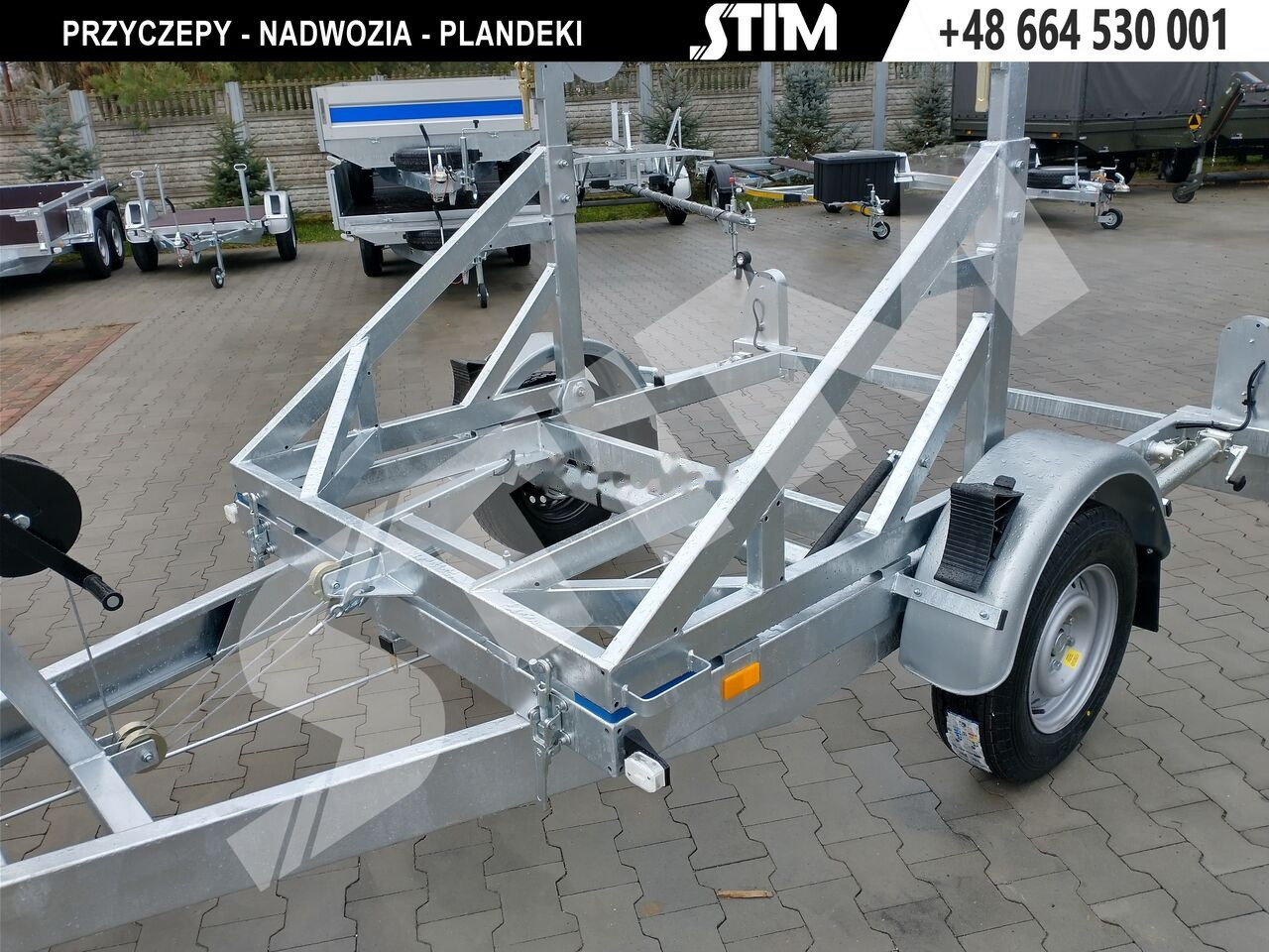 New Cable drum trailer Stim S21/KB-13WRB: picture 6 New Cable drum trailer Stim S21/KB-13WRB: picture 6