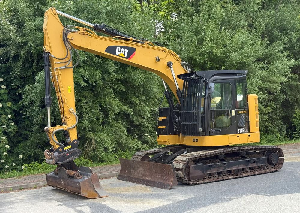 Crawler excavator Caterpillar * Koparka CAT 314E L CR * 4700 MTG * Szybkozłącze Quick * Stan Idealny * Caterpillar: picture 13