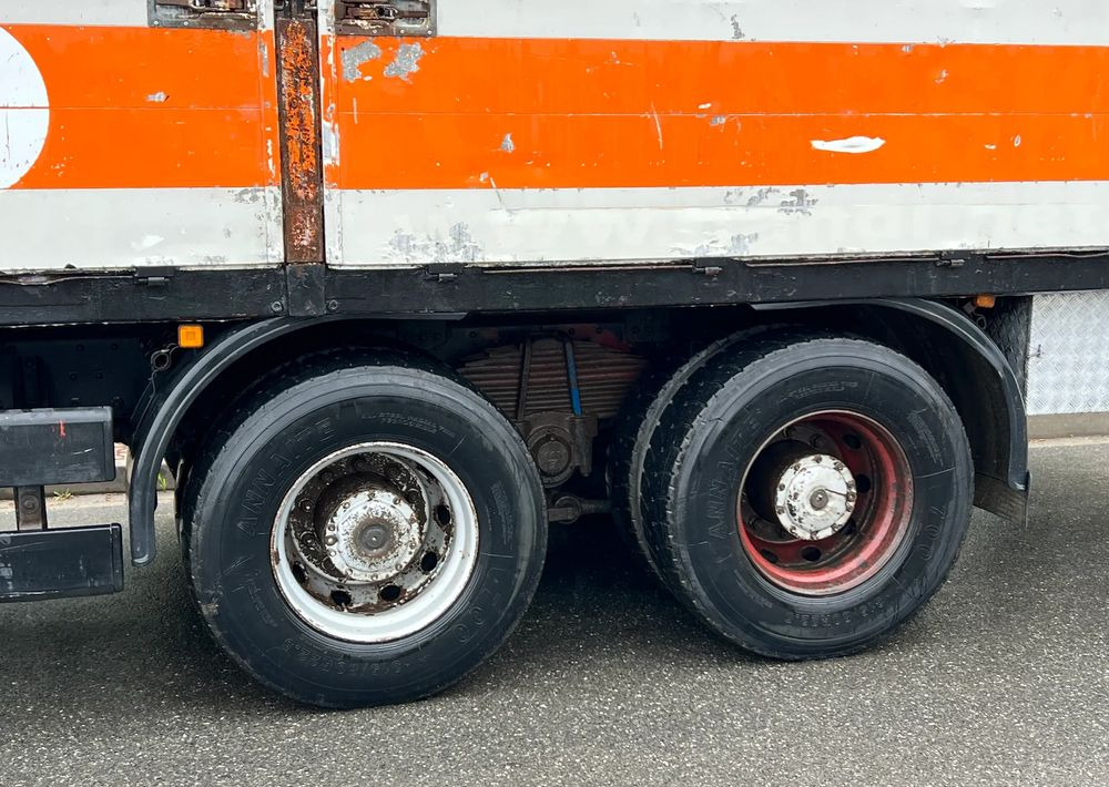 Dropside/ Flatbed truck, Crane truck MAN * 27-322 MAN 6x4 * HDS ATLAS 140 *: picture 16