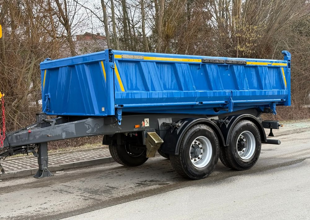 Tipper trailer Meiller * Przyczepa Tandem * Meiller * Bordmatic Kiper Wywrotka x3 * Stan Idealny: picture 1