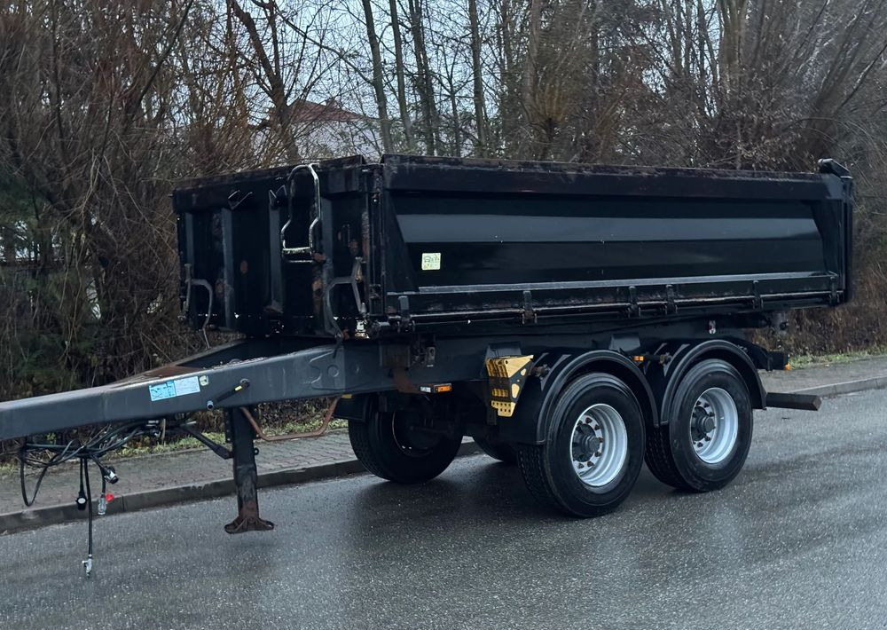 Tipper trailer Meiller * Przyczepa Tandem * Meiller Mzda * Kiper Wywrotka x3 * Stan Idealny: picture 10