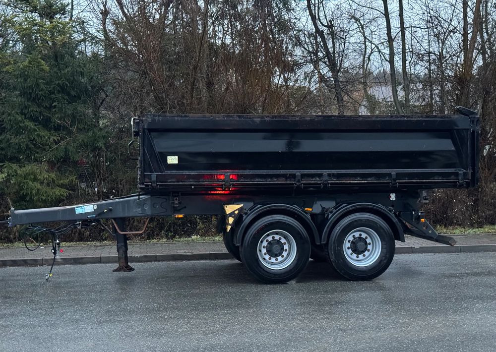 Tipper trailer Meiller * Przyczepa Tandem * Meiller Mzda * Kiper Wywrotka x3 * Stan Idealny: picture 14