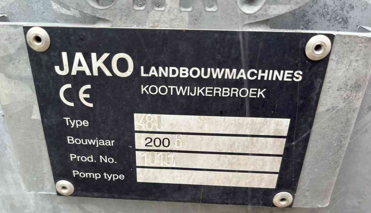 Jako ZBM 480 Zodebemester graslandbemester injecteur mestverwerking - Slurry injector: picture 4 Jako ZBM 480 Zodebemester graslandbemester injecteur mestverwerking - Slurry injector: picture 4