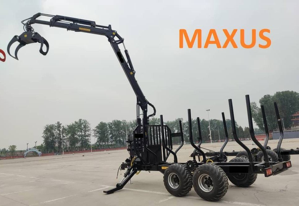 Maxus MAXUS 1400 Forestry Trailer + Crane 780 - Forestry trailer: picture 1 Maxus MAXUS 1400 Forestry Trailer + Crane 780 - Forestry trailer: picture 1