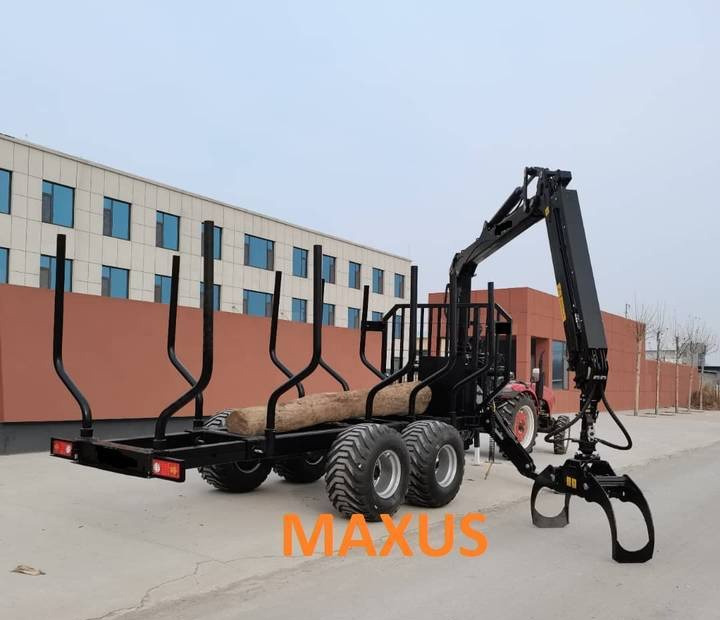 Remorca forestieră MAXUS 1400 + Macara 780 - Forestry trailer: picture 5 Remorca forestieră MAXUS 1400 + Macara 780 - Forestry trailer: picture 5