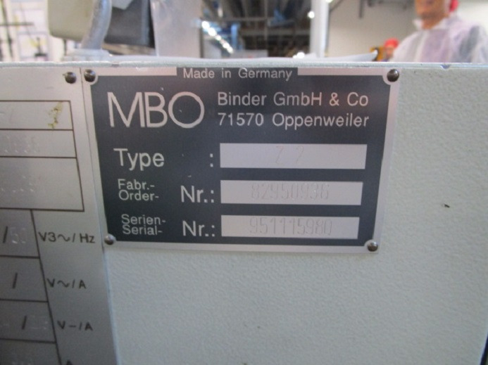 MOBILES FALZSCHWERT MBO Z2 - Folding machine: picture 3 MOBILES FALZSCHWERT MBO Z2 - Folding machine: picture 3