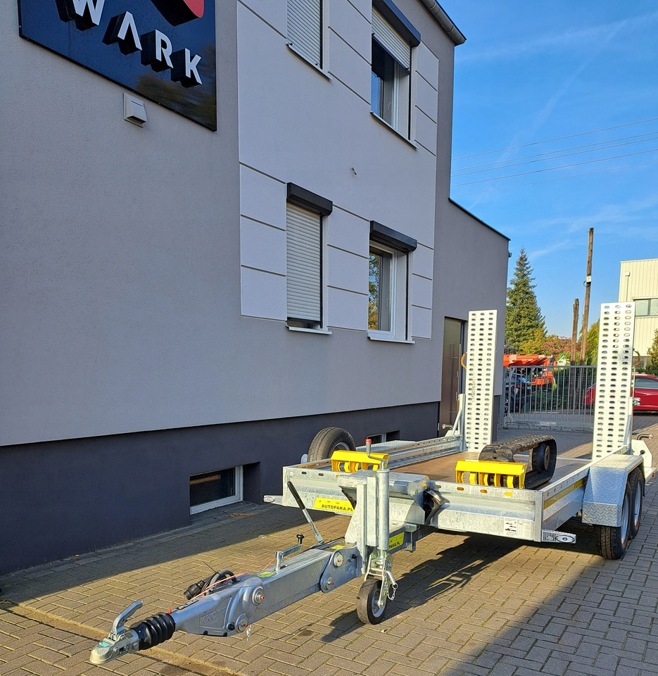PRZYCZEPA WARK KHD DO MINIKOPARKI KOPARKI REGULOWANY DYSZEL DMC 3500 / WARK KHD TRAILER FOR MINI EXCAVATOR WITH ADJUSTABLE DRAWBAR DMC 3500 - Plant trailer: picture 4 PRZYCZEPA WARK KHD DO MINIKOPARKI KOPARKI REGULOWANY DYSZEL DMC 3500 / WARK KHD TRAILER FOR MINI EXCAVATOR WITH ADJUSTABLE DRAWBAR DMC 3500 - Plant trailer: picture 4