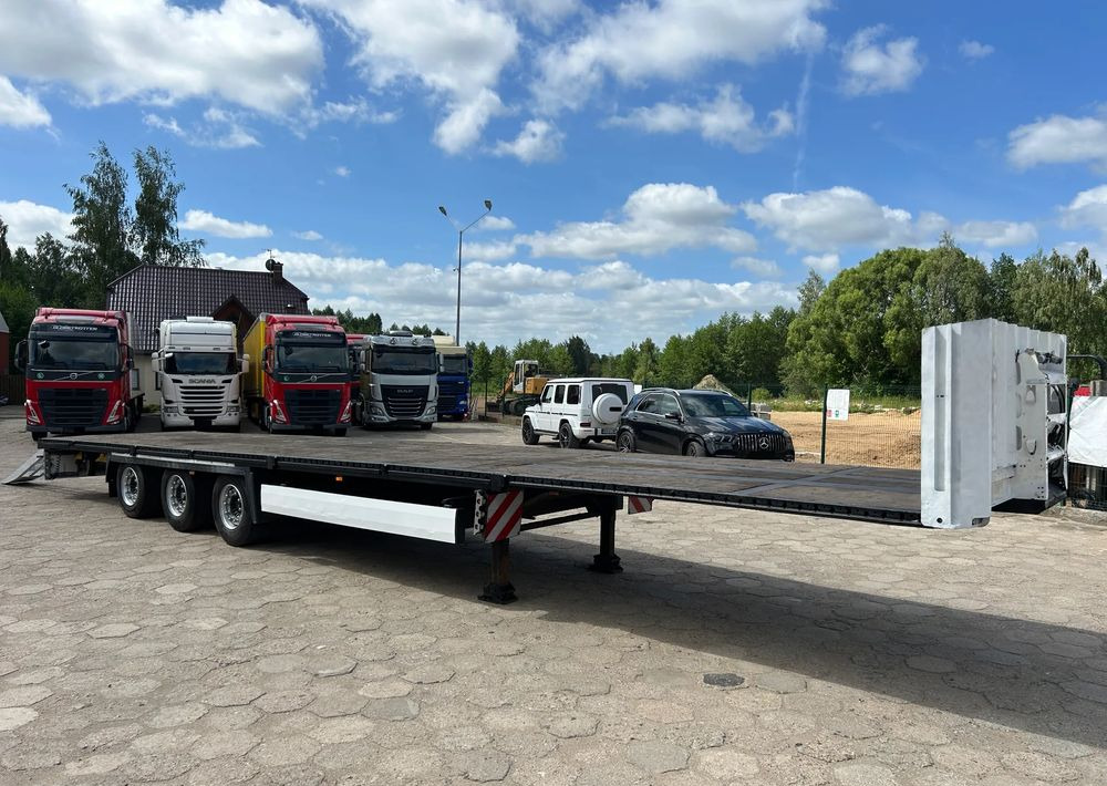 Krone PLATFORMA NISKOPODWOZIOWA z NAJAZDAMI / MEGA R 19.5 / OSIE SAF !! - Low loader semi-trailer: picture 4 Krone PLATFORMA NISKOPODWOZIOWA z NAJAZDAMI / MEGA R 19.5 / OSIE SAF !! - Low loader semi-trailer: picture 4