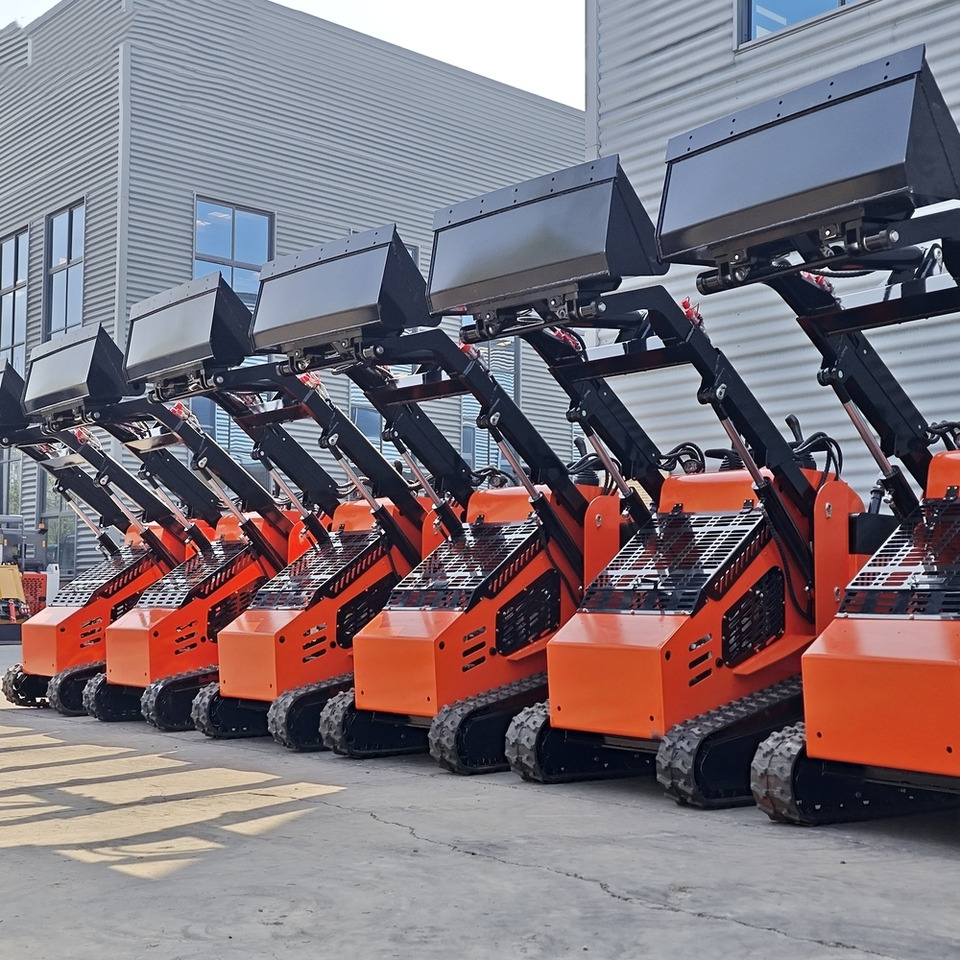 LEZUM Free Shipping Mini Skid Steer Loader Compact Track Electric/Diesel Chinese Mini Skid Steer Loader For Sale With Mini Skid Steer Attachments 4 In 1 Bucket - Skid steer loader: picture 4 LEZUM Free Shipping Mini Skid Steer Loader Compact Track Electric/Diesel Chinese Mini Skid Steer Loader For Sale With Mini Skid Steer Attachments 4 In 1 Bucket - Skid steer loader: picture 4