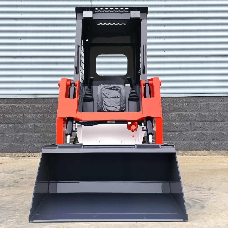 LEZUM LA670 Mini Small Skid Steer Loader Compact Track Diesel Mini Skid Steer Loader For Sale With Small Mini Skid Steer Attachments 4 In 1 Bucket - Skid steer loader: picture 3 LEZUM LA670 Mini Small Skid Steer Loader Compact Track Diesel Mini Skid Steer Loader For Sale With Small Mini Skid Steer Attachments 4 In 1 Bucket - Skid steer loader: picture 3