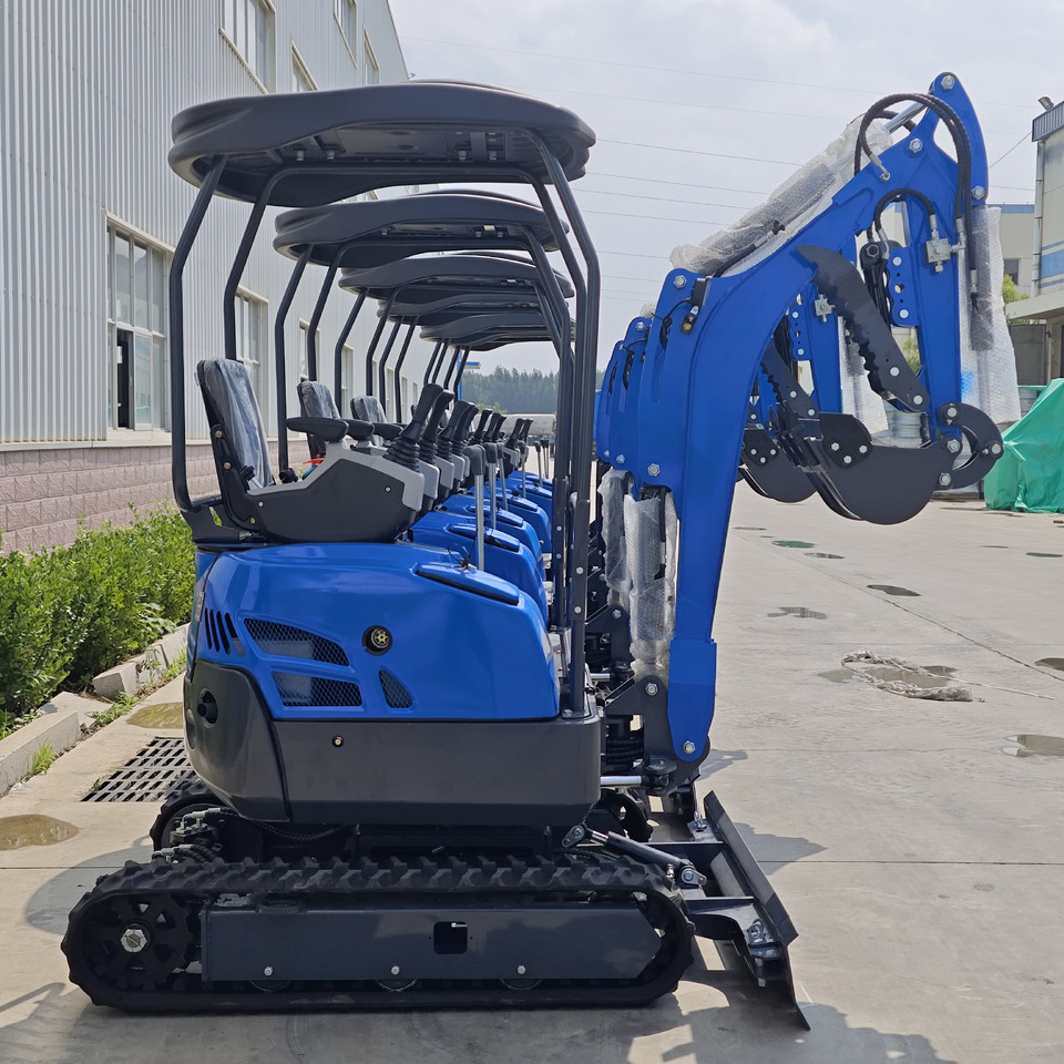 LEZUM DY18 Mini Excavator Digger Miniexcavadora EPA Kubota Engine Mini Excavator For Sale With Mini Excavator Attachment Set - Crawler excavator: picture 2 LEZUM DY18 Mini Excavator Digger Miniexcavadora EPA Kubota Engine Mini Excavator For Sale With Mini Excavator Attachment Set - Crawler excavator: picture 2