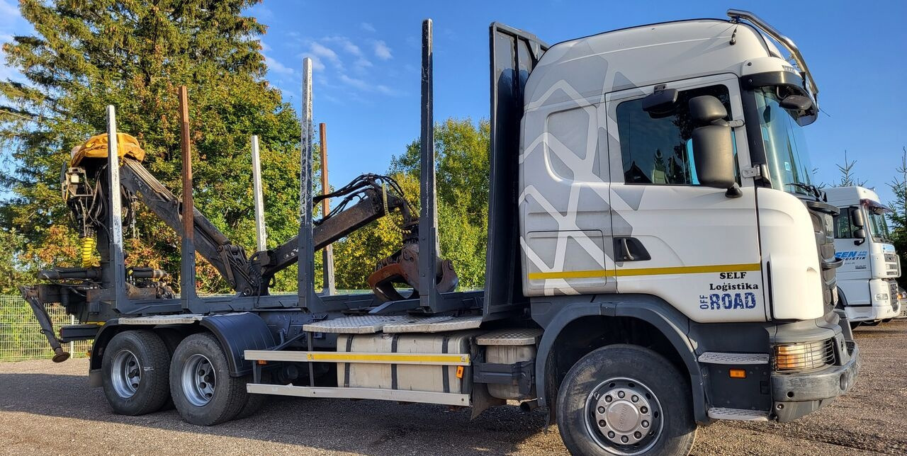 Scania G480 - Log truck, Crane truck: picture 2 Scania G480 - Log truck, Crane truck: picture 2