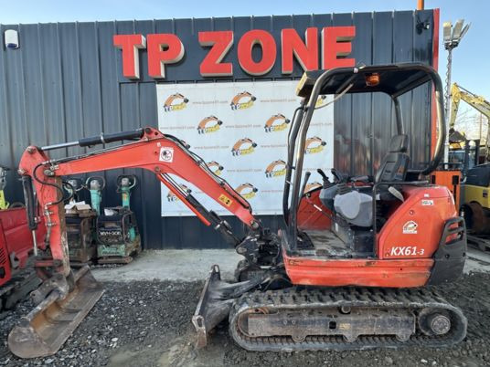 Mini excavator Kubota KX61-3 à 18 500 € HT: picture 15 Mini excavator Kubota KX61-3 à 18 500 € HT: picture 15