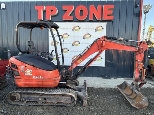 Mini excavator Kubota KX61-3 à 18 500 € HT: picture 9 Mini excavator Kubota KX61-3 à 18 500 € HT: picture 9