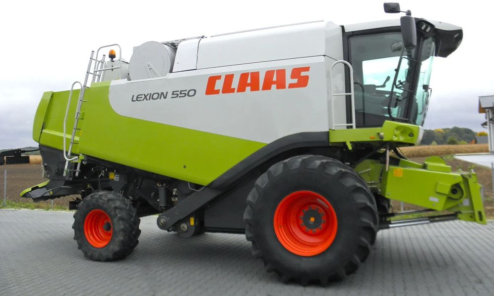 Claas Lexion 550 2005 Rok, heder V750, Najbogatsza Wersja, Nie Malowany, Stan Idealny - Combine harvester: picture 3 Claas Lexion 550 2005 Rok, heder V750, Najbogatsza Wersja, Nie Malowany, Stan Idealny - Combine harvester: picture 3