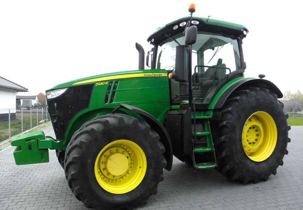 Farm tractor John Deere 7230 R 2012 Rok Nie Malowany, Skrzynia POWERQUAD, Stan Bardzo Dobry: picture 7