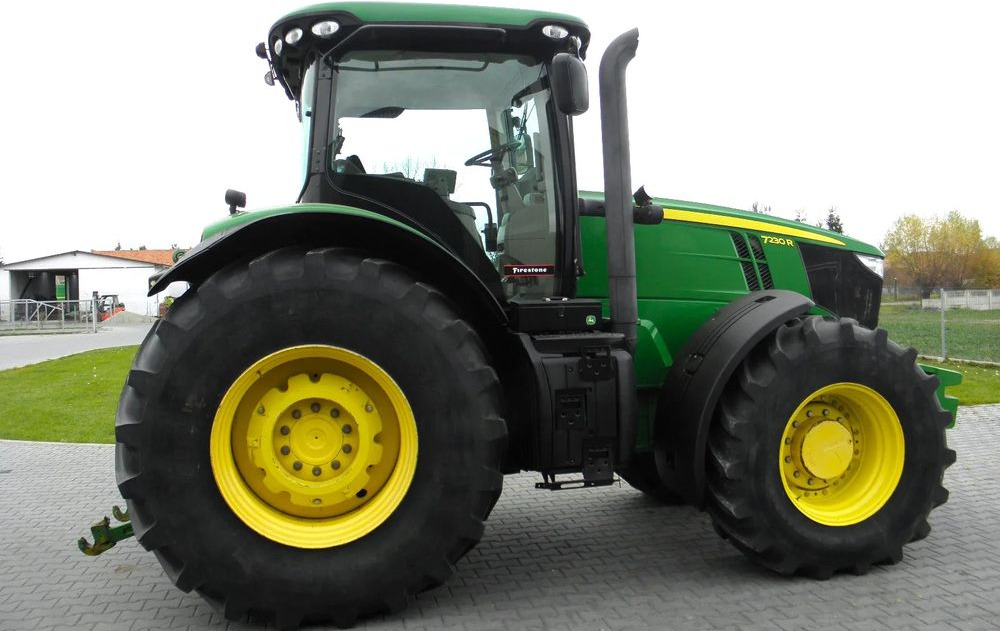 Farm tractor John Deere 7230 R 2012 Rok Nie Malowany, Skrzynia POWERQUAD, Stan Bardzo Dobry: picture 15