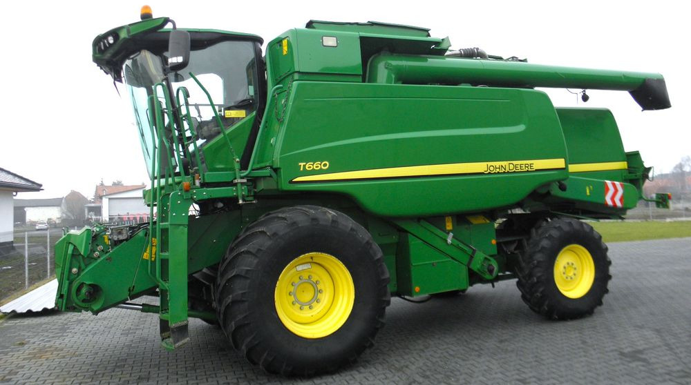 John Deere T 660 2012 Rok, heder 7,6m, Nowsza Wersja, Nie Malowany, Stan Bardzo Dobry - Combine harvester: picture 5 John Deere T 660 2012 Rok, heder 7,6m, Nowsza Wersja, Nie Malowany, Stan Bardzo Dobry - Combine harvester: picture 5