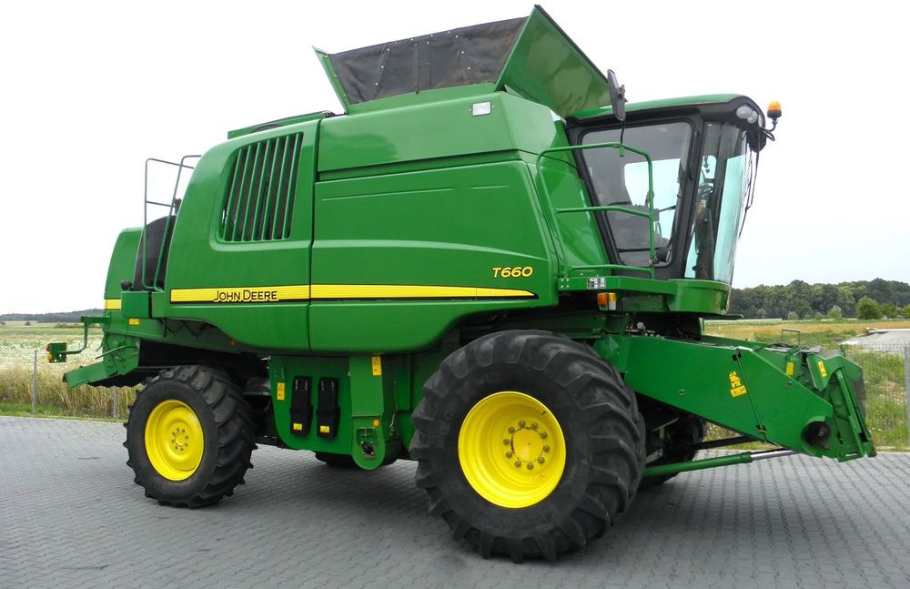 John Deere T660 2008 rok , Heder 6,7 m, Wilgotnosciomierz, Waga, Najbogatsza Wersja, Stan Idealny - Combine harvester: picture 4 John Deere T660 2008 rok , Heder 6,7 m, Wilgotnosciomierz, Waga, Najbogatsza Wersja, Stan Idealny - Combine harvester: picture 4