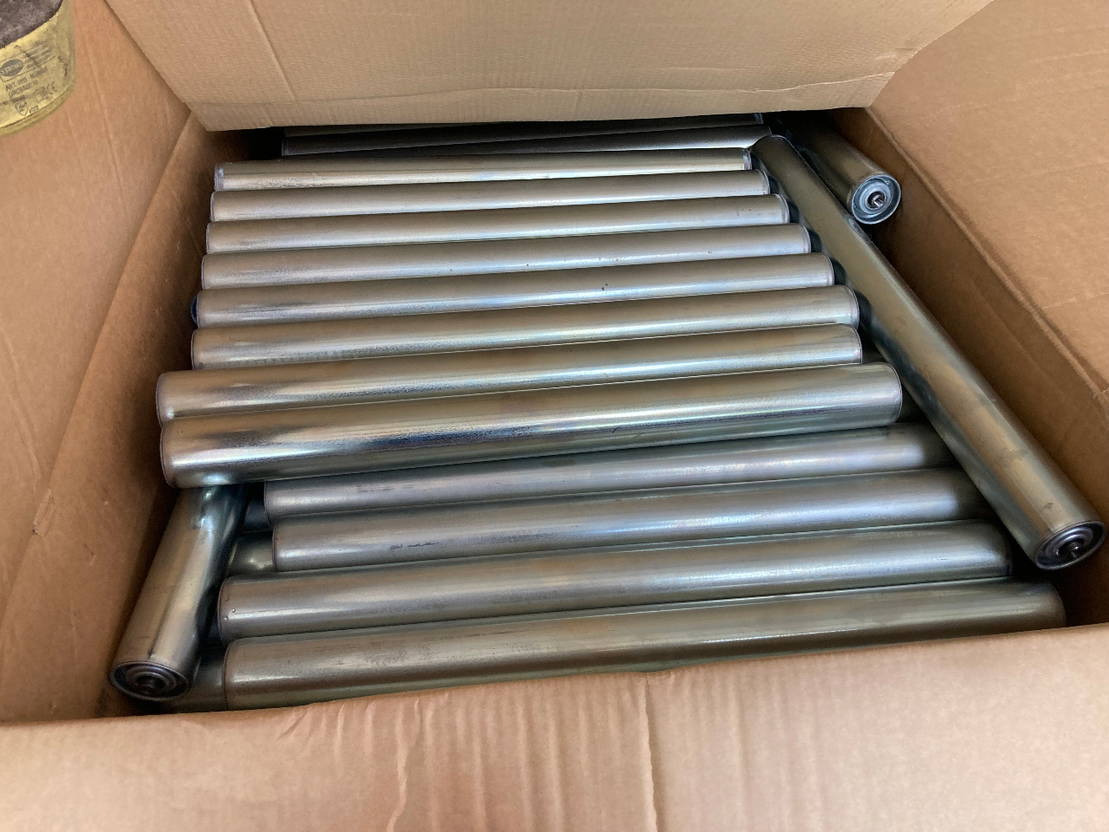 Diversen NEU 2700 Stück Tragrolle Rolle Rollex 55mm Rollbahn 600mm - Spare parts: picture 1 Diversen NEU 2700 Stück Tragrolle Rolle Rollex 55mm Rollbahn 600mm - Spare parts: picture 1