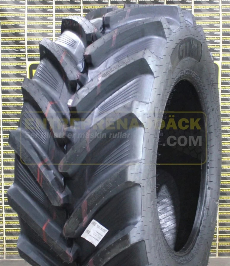 GTK Afro-Alfa Tractor Radial Tyres Set of 540/65R30 + 650/65R42 GTK Agro-Alfa - Tire for Farm tractor: picture 1 GTK Afro-Alfa Tractor Radial Tyres Set of 540/65R30 + 650/65R42 GTK Agro-Alfa - Tire for Farm tractor: picture 1