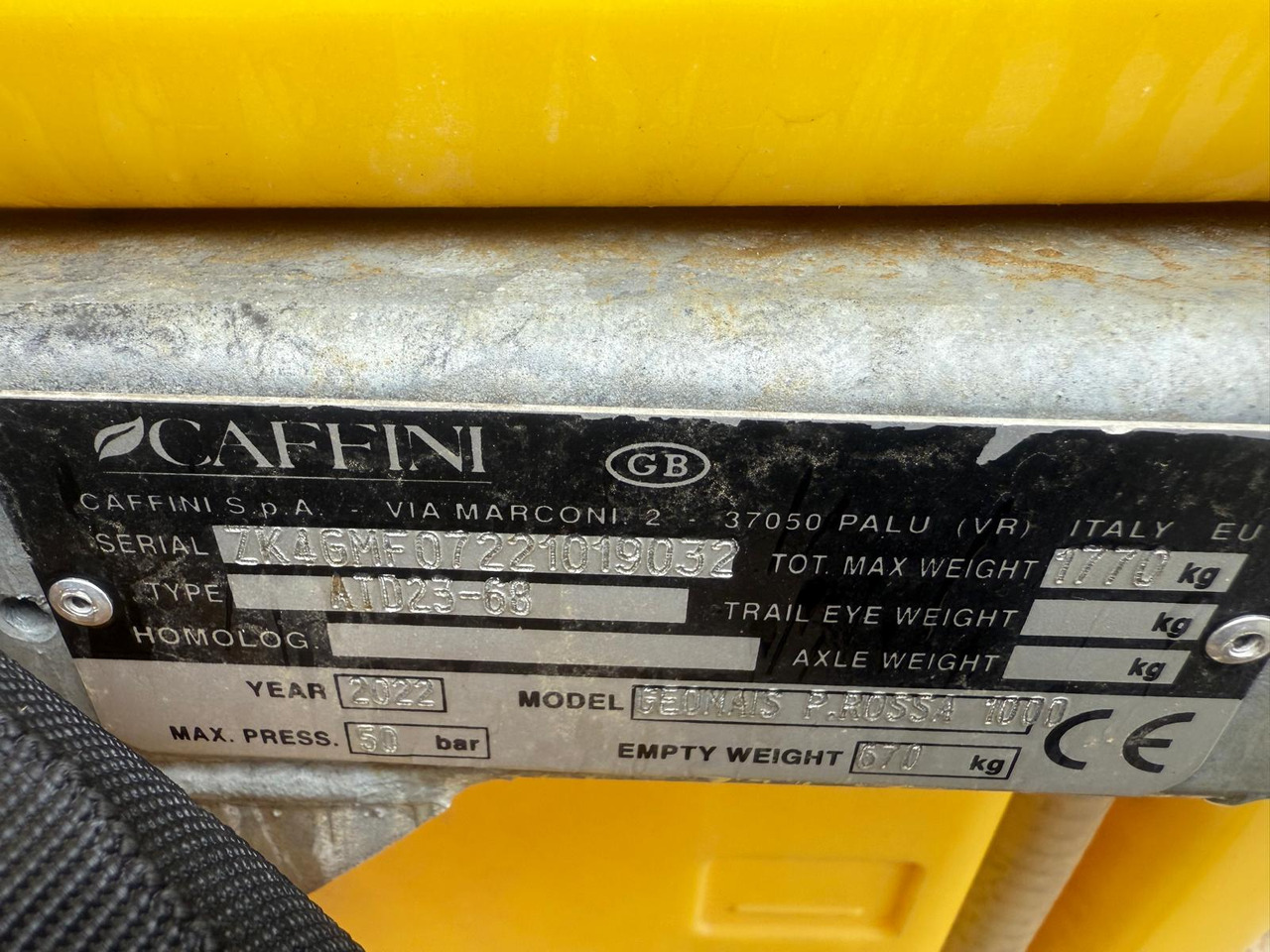 CAFFINI PUNTAROSA 1000 HERBICIDE PUMP - Garden equipment: picture 5 CAFFINI PUNTAROSA 1000 HERBICIDE PUMP - Garden equipment: picture 5