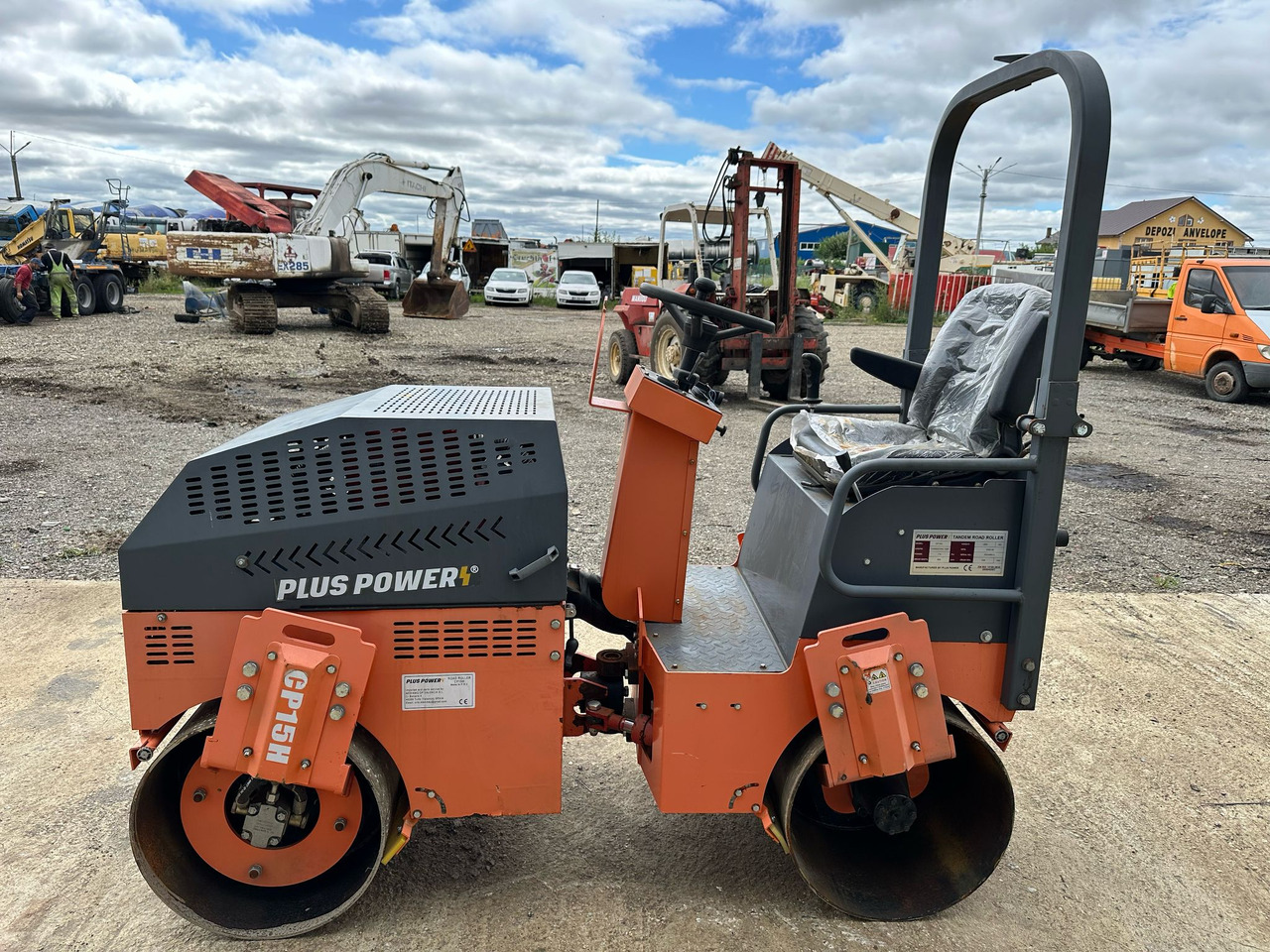 PLUS POWER CP15H VIBROCOMPACTOR CYLINDER - Roller: picture 3 PLUS POWER CP15H VIBROCOMPACTOR CYLINDER - Roller: picture 3