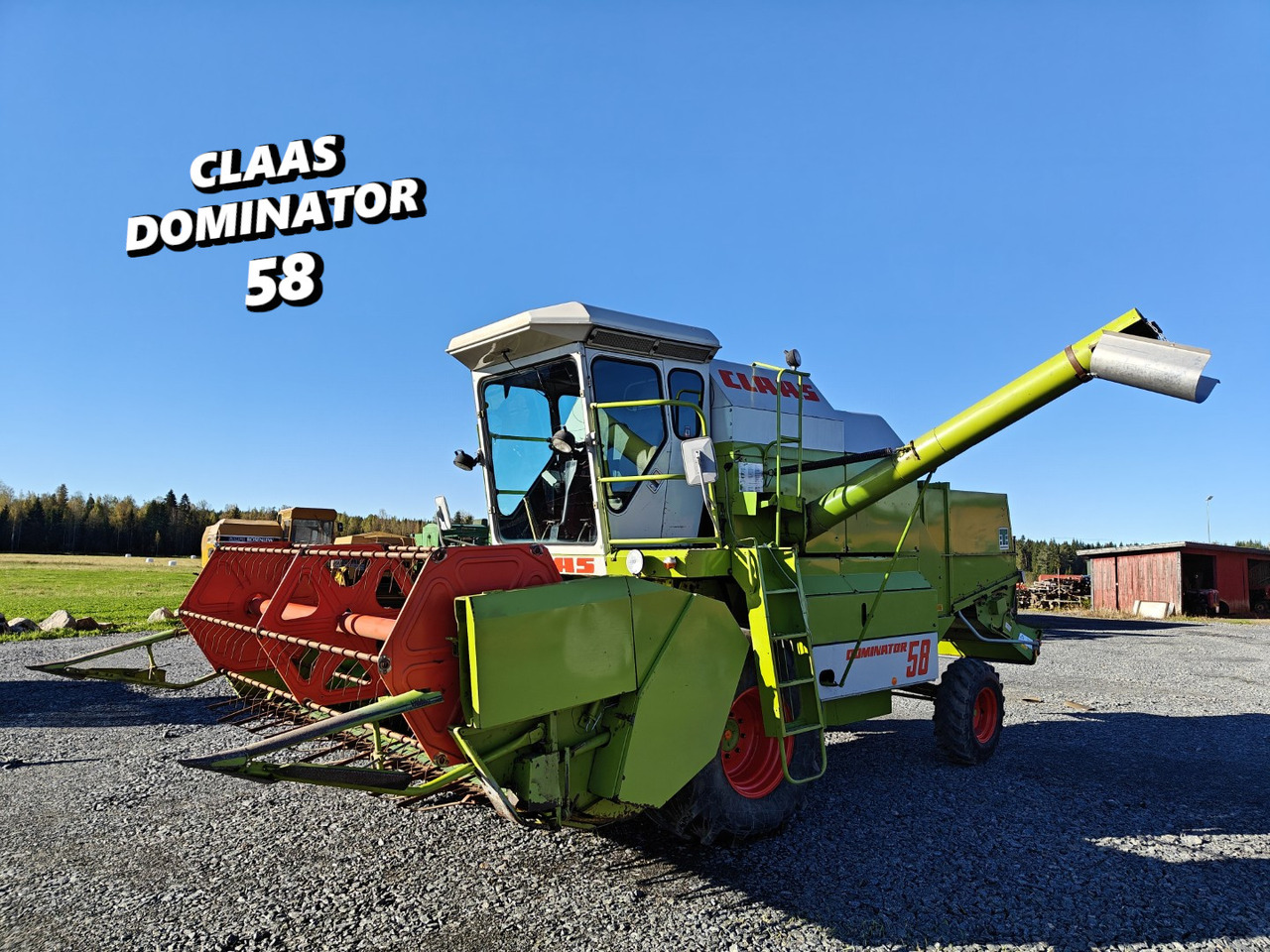 CLAAS Dominator 58 - Combine harvester: picture 1 CLAAS Dominator 58 - Combine harvester: picture 1