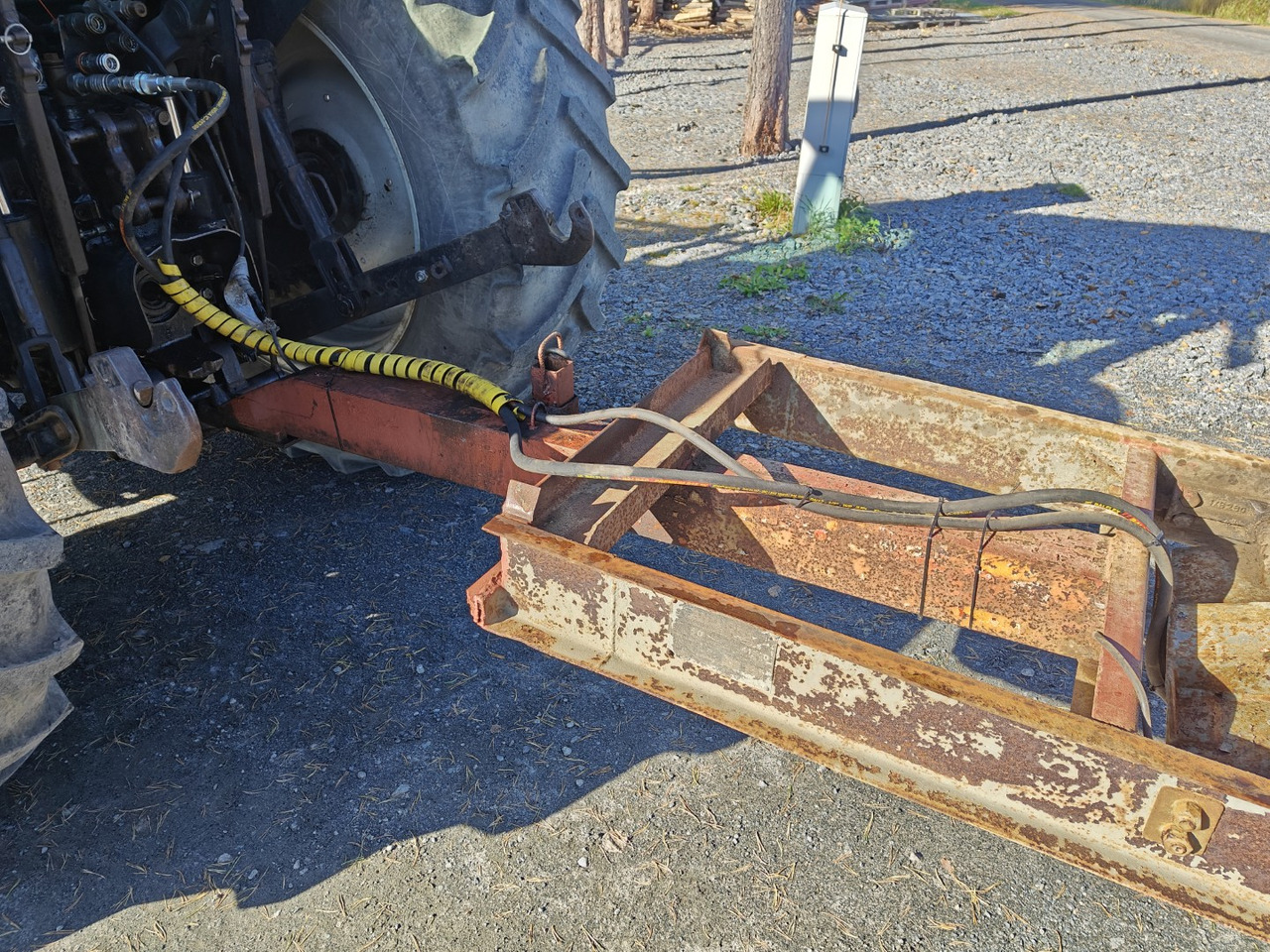 Farm tipping trailer/ Dumper Kippiperävaunu 1-akselinen: picture 10