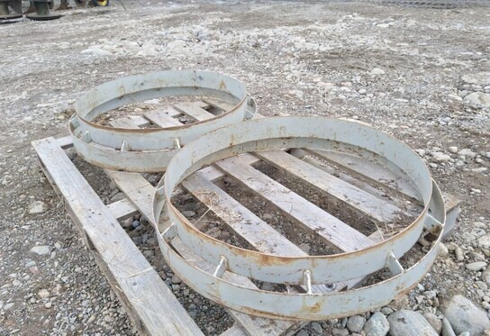 Supistajavälivanteet 38/34 tuumaa - Rim for Farm tractor: picture 5 Supistajavälivanteet 38/34 tuumaa - Rim for Farm tractor: picture 5