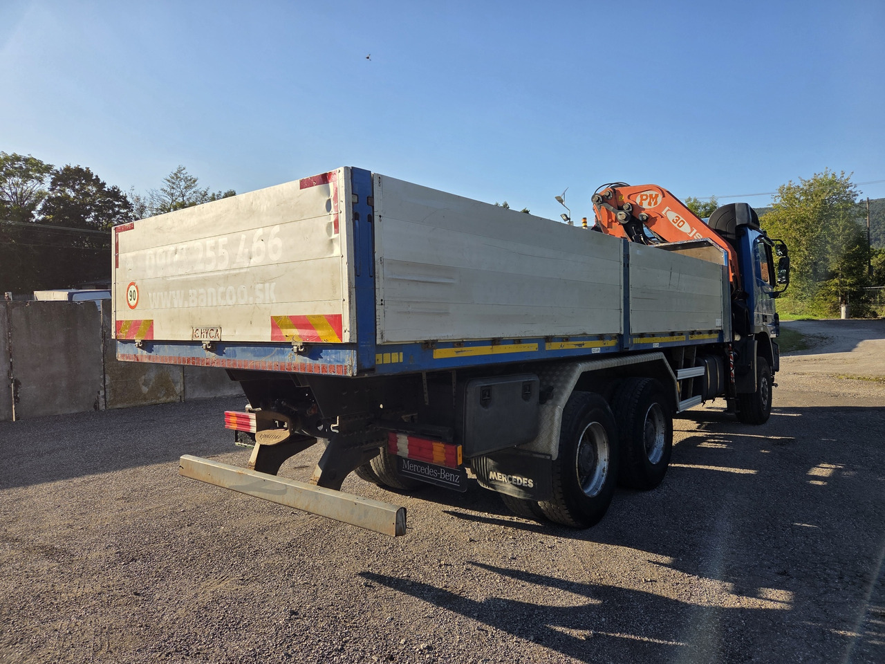 MERCEDES-BENZ ACTROS 3341 6x6 + CRANE PM 30 Radio Control - Dropside/ Flatbed truck, Crane truck: picture 4 MERCEDES-BENZ ACTROS 3341 6x6 + CRANE PM 30 Radio Control - Dropside/ Flatbed truck, Crane truck: picture 4