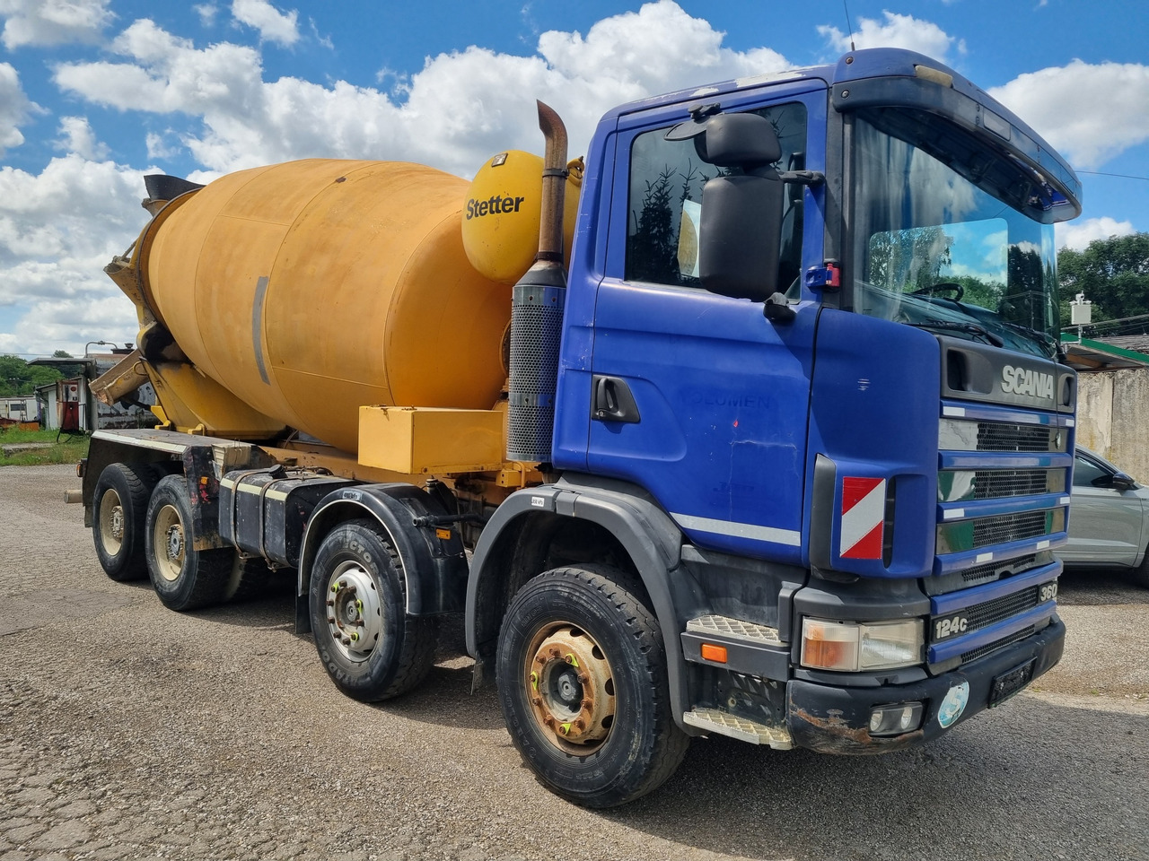 SCANIA R 124 CB8X4HZ 360 mixer - Concrete mixer truck: picture 3 SCANIA R 124 CB8X4HZ 360 mixer - Concrete mixer truck: picture 3