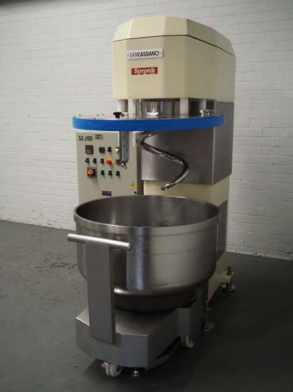San Cassiano spiral kneader SE 200 - Food processing equipment: picture 2 San Cassiano spiral kneader SE 200 - Food processing equipment: picture 2