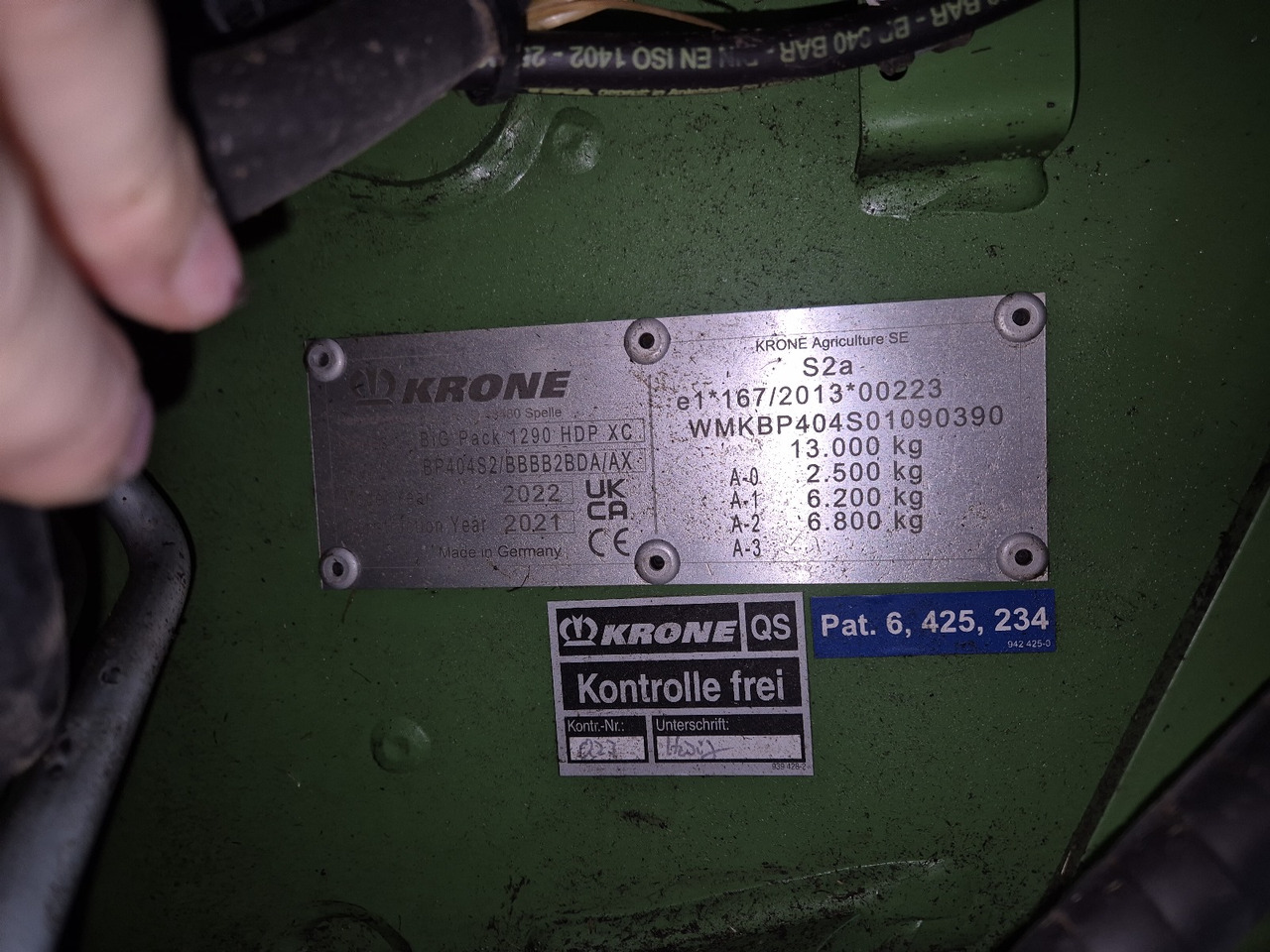 Square baler krone Big Pack 1290 XC: picture 18