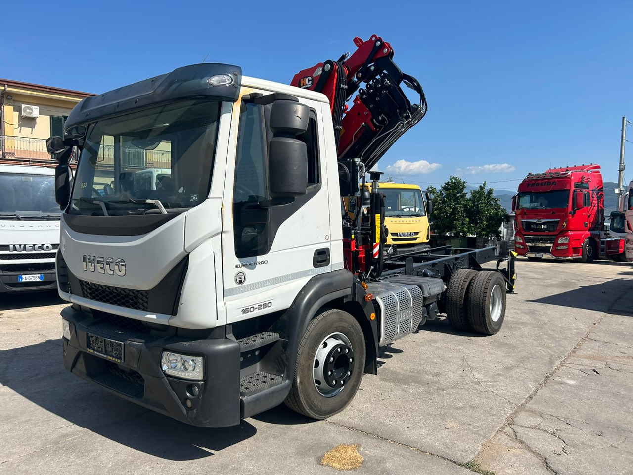 IVECO EUROCARGO 160-280 - Crane truck, Crane truck: picture 1 IVECO EUROCARGO 160-280 - Crane truck, Crane truck: picture 1