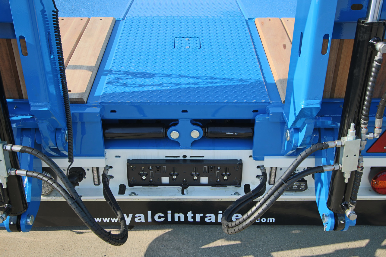 New Low loader semi-trailer for transportation of heavy machinery YALCIN 3 ESSIEUX STD: picture 9