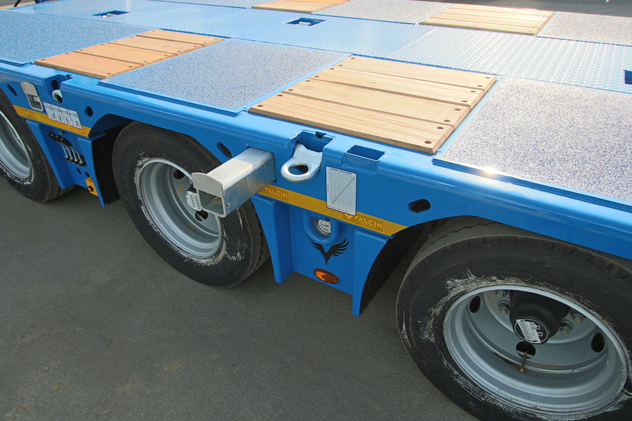 New Low loader semi-trailer for transportation of heavy machinery YALCIN 3 ESSIEUX STD: picture 8