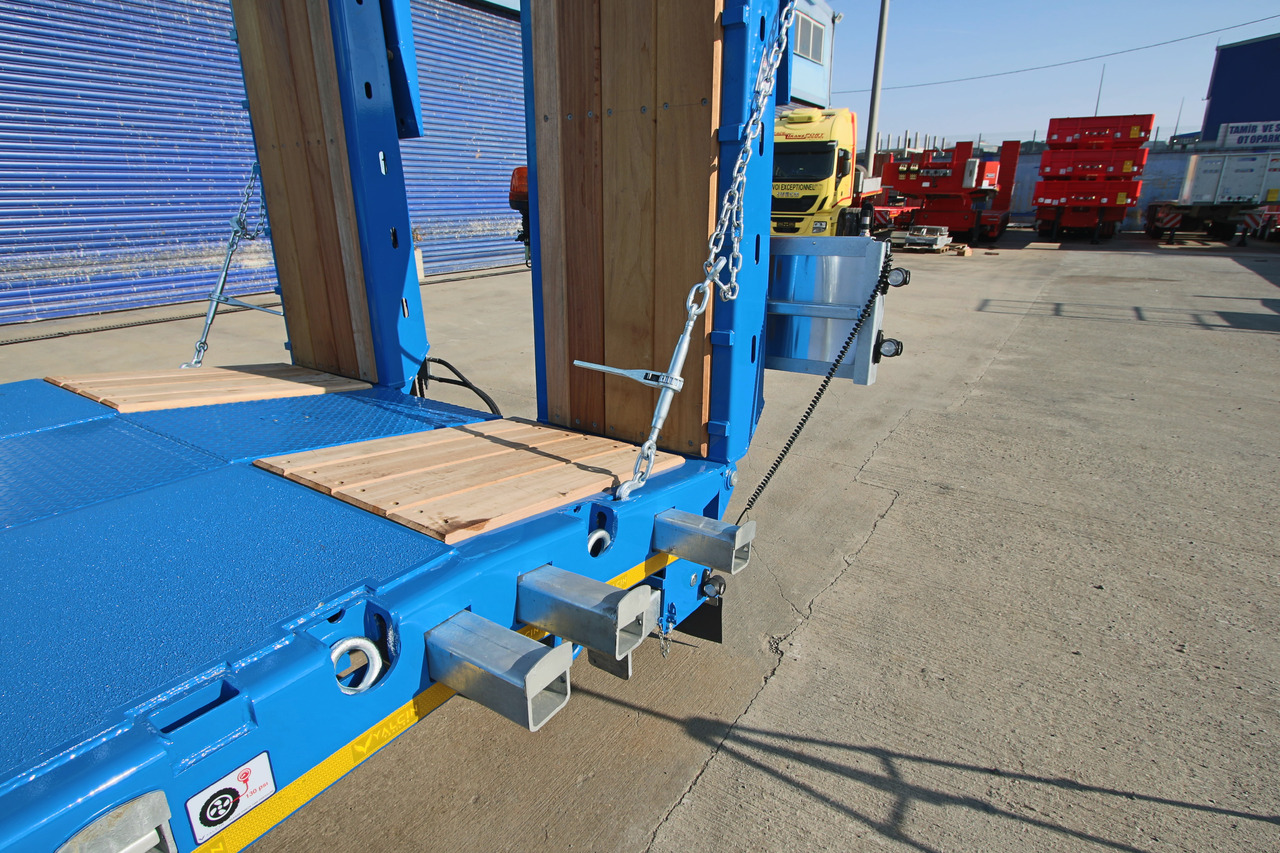 New Low loader semi-trailer for transportation of heavy machinery YALCIN 3 ESSIEUX STD: picture 11