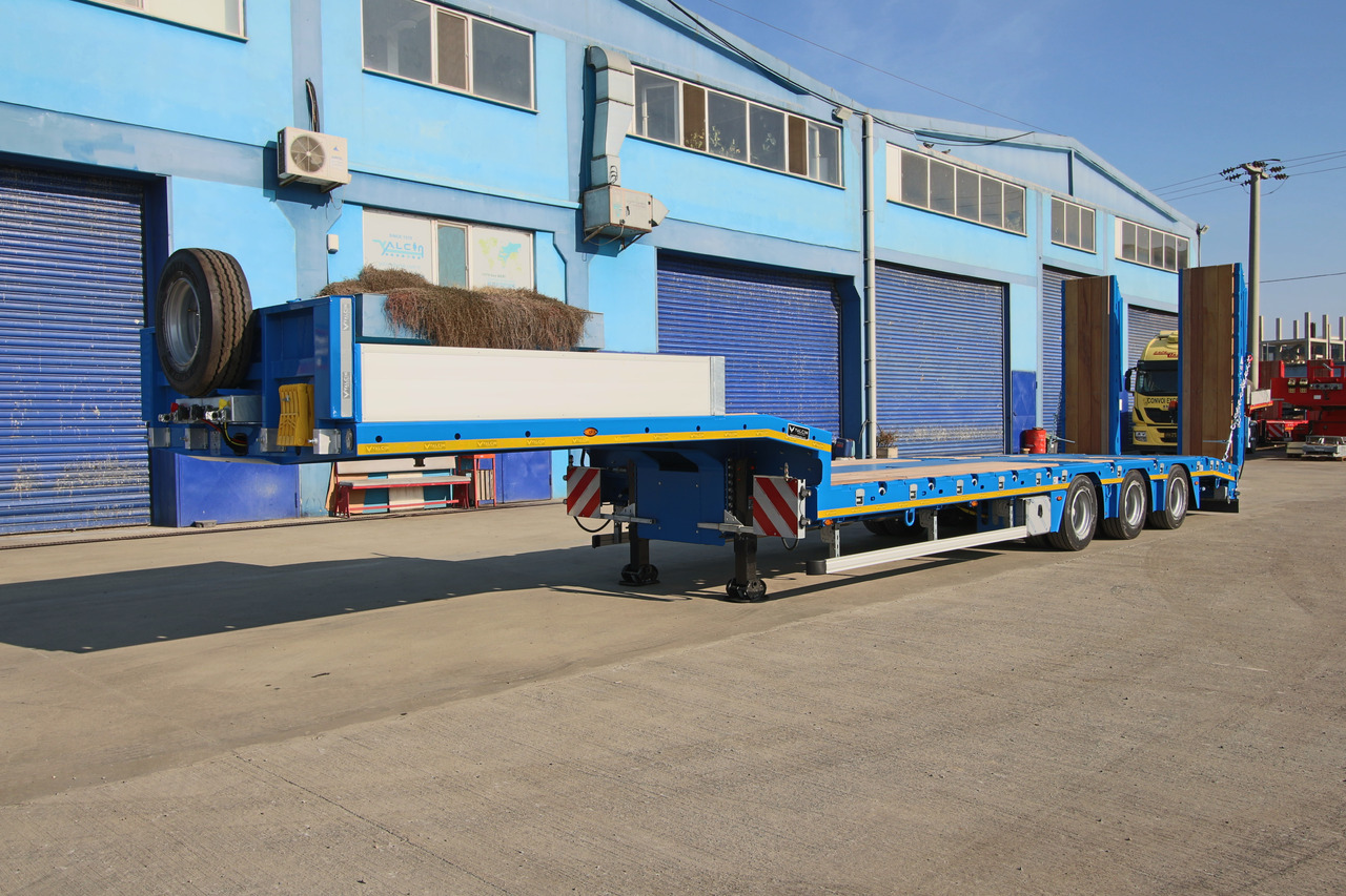 New Low loader semi-trailer for transportation of heavy machinery YALCIN 3 ESSIEUX STD: picture 12