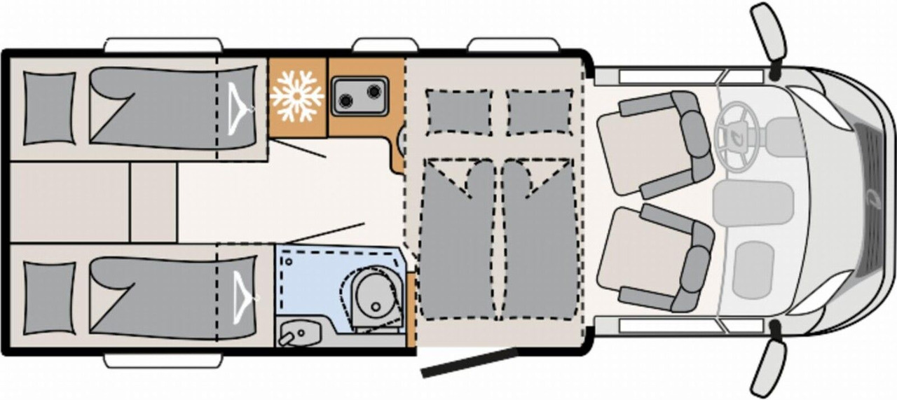 Dethleffs Just Camp T 6812 EB *Active Paket*Automatik* - Semi-integrated motorhome: picture 2 Dethleffs Just Camp T 6812 EB *Active Paket*Automatik* - Semi-integrated motorhome: picture 2