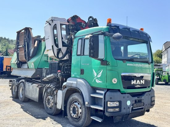 MAN TGS 35.540 8x4 mit Komptech-Zusatzeinheit - Forestry equipment, Truck: picture 5 MAN TGS 35.540 8x4 mit Komptech-Zusatzeinheit - Forestry equipment, Truck: picture 5