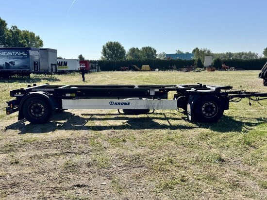Container transporter/ Swap body trailer Krone AZ/DB07CLNF/18E Krone Lafette: picture 14