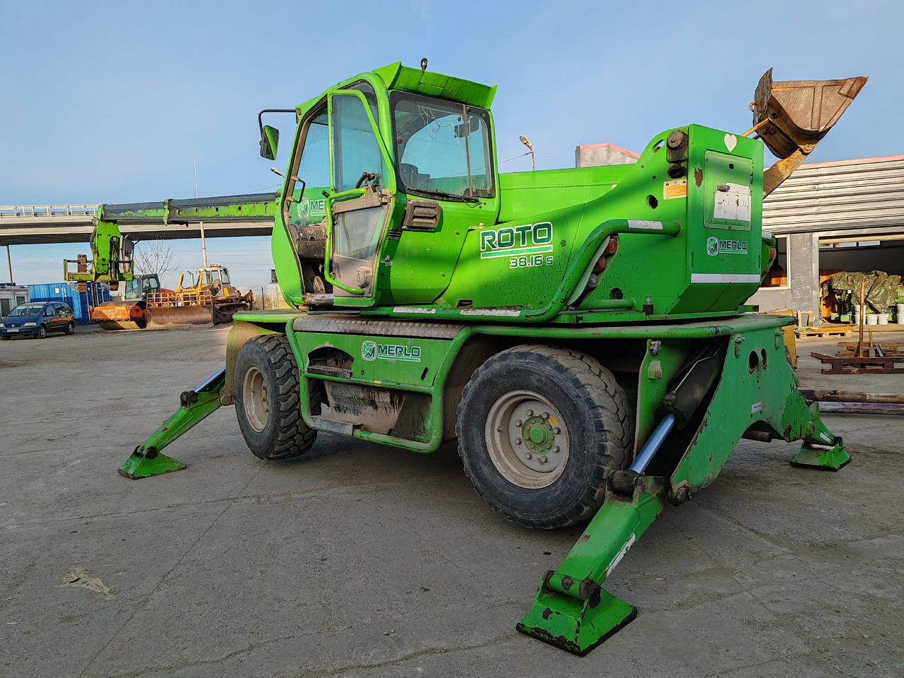 Merlo Roto 38.16S - Telescopic handler: picture 4 Merlo Roto 38.16S - Telescopic handler: picture 4