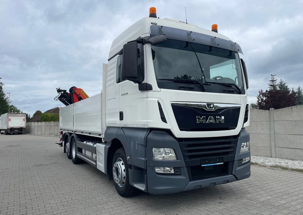 MAN TGX 26.460 HDS, PALFINGER PK 180002-EH, PILOT! - Dropside/ Flatbed truck, Crane truck: picture 3 MAN TGX 26.460 HDS, PALFINGER PK 180002-EH, PILOT! - Dropside/ Flatbed truck, Crane truck: picture 3